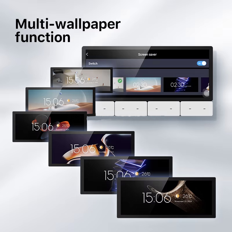 Tuya Zigbee Smart Control Panel 6.2 Inch Screen Android 11 Smartlife Touch Screen Music Amplifier Smart Home Products & Devices — изображение 2