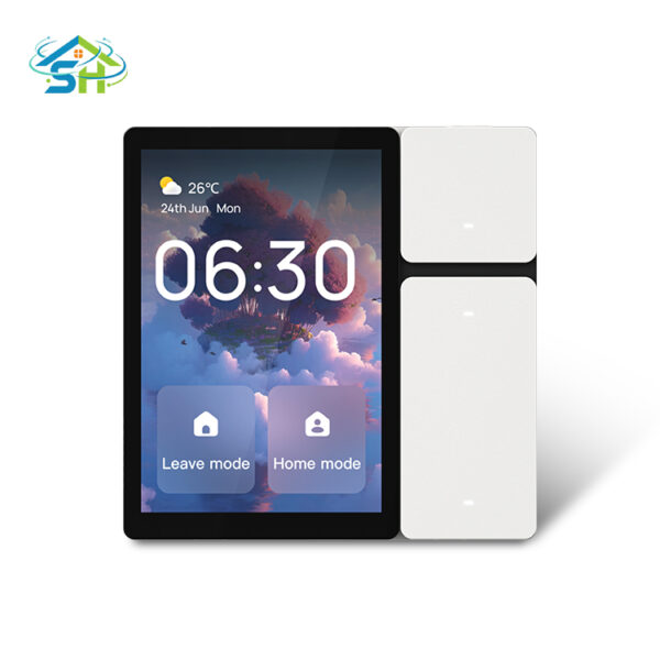 SafeHome 3.5 Inch Tuya Mini Smart Home Control Panel Relay Switch TPP06 with WiFi and App Control