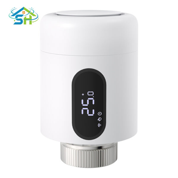 SafeHome TRV20 Tuya Wireless Temperature Control for Room Heating Zigbee Smart Thermostatic Radiator Valve