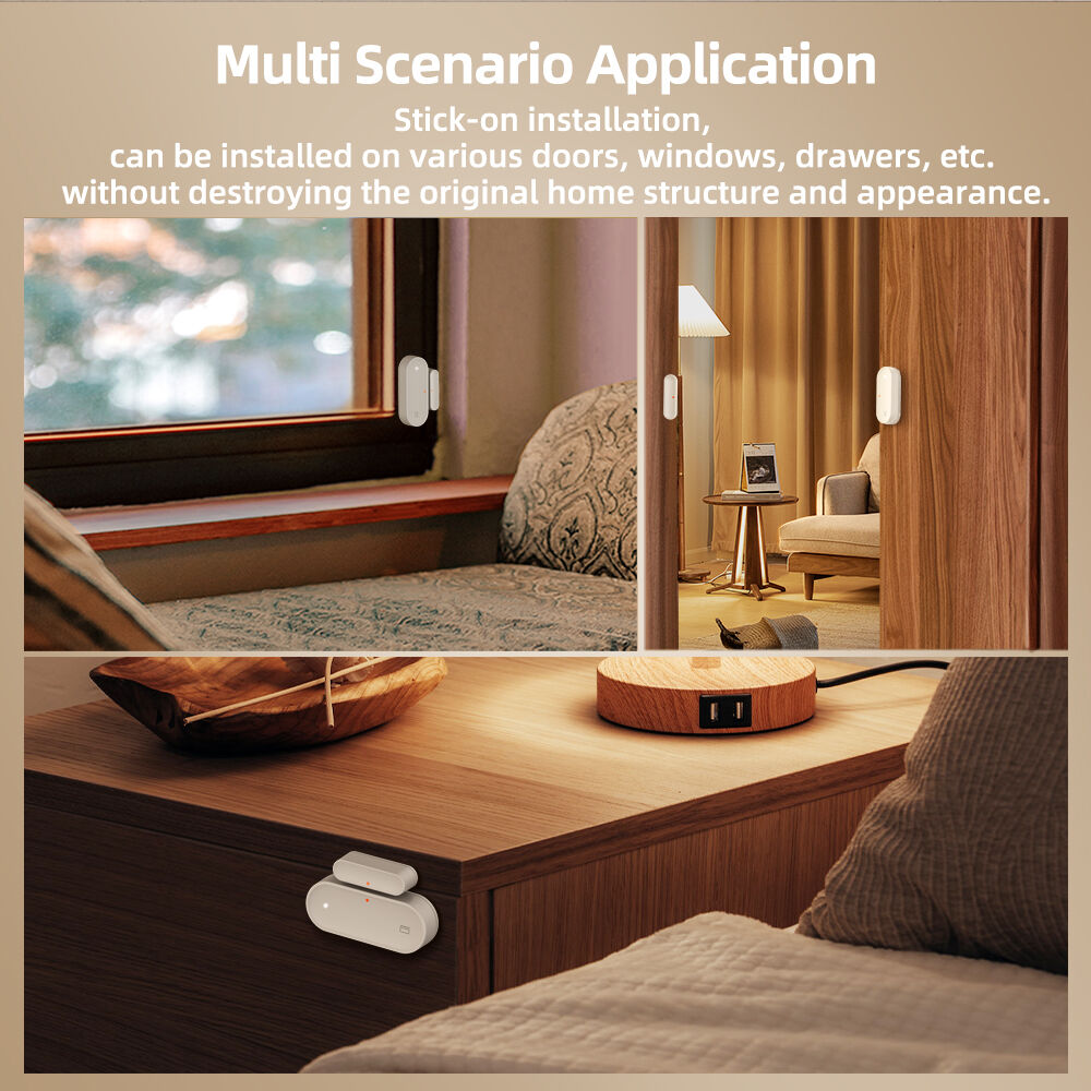 SafeHome Zigbee Tuya Smart Door Window Sensor Real-time Detection of the Opening Closing Door Sensor — изображение 3