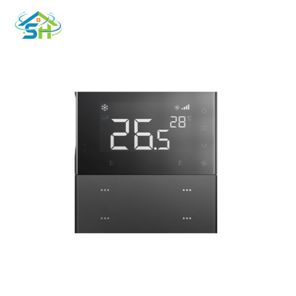 Temperature Control Panel with 4 Buttons